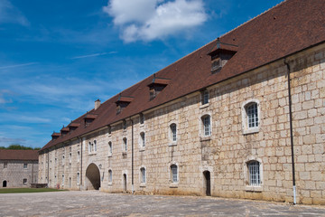 Fototapeta na wymiar French medieval Fortress