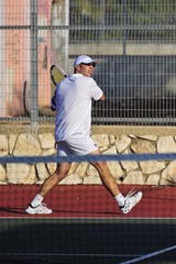 Fototapeta na wymiar Tennis player