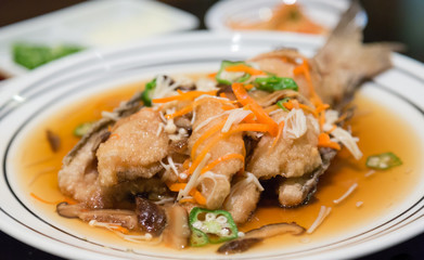 karei karaage amazu sauce  japanese food
