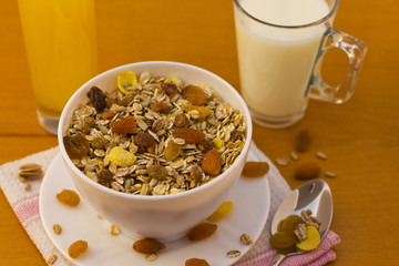 Muesli breakfast 3