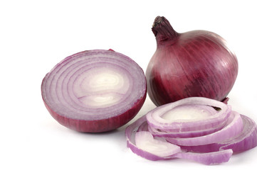 Onion and half isolated