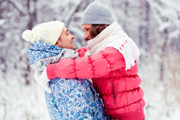 Winter embrace