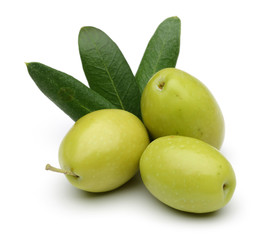olives and leaves