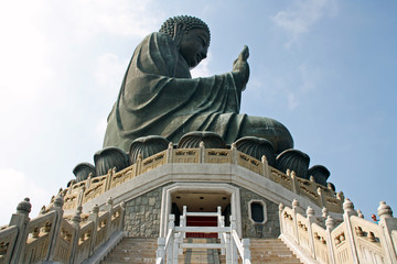 Obraz premium Tia Tan Buddha (Big Buddha)