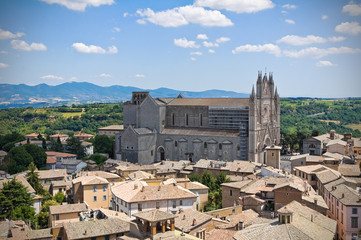 Panoramic view of Orvieto. Umbria. Italy.