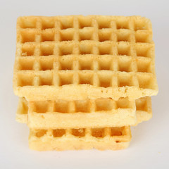 Vier Waffeln