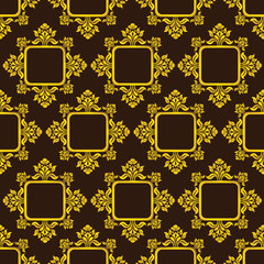Classic pattern background stock vector