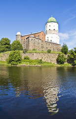 Castle in Vyborg, Russia