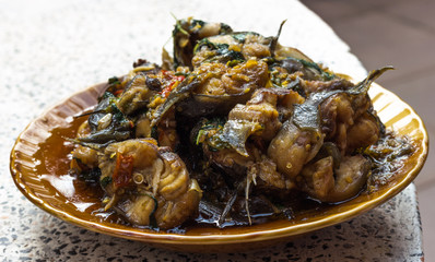 Spicy Fried Stir Catfish