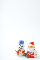 サンタとスノーマン