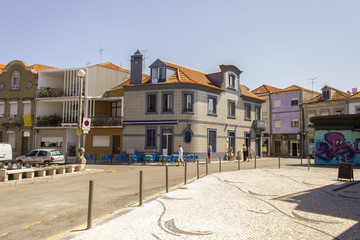 Fototapeta na wymiar Miejskie sceny z Aveiro - Portugalia