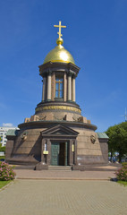 Fototapeta na wymiar Petersburg, kaplica Trójcy