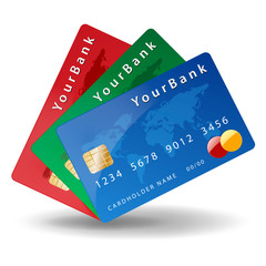 Three credit card