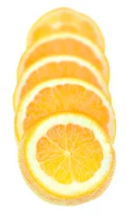 Cercles muraux Tranches de fruits Tranches d& 39 orange
