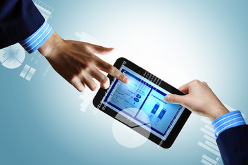 Modern computer technology in business