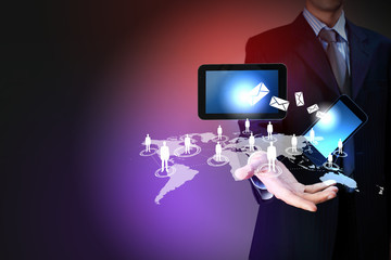 Touch screen computer device