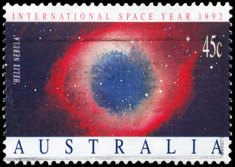 AUSTRALIA - CIRCA 1992 Helix Nebula