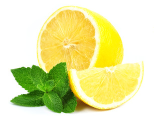 Lemon and mint