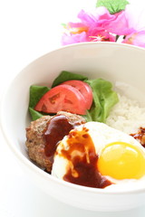 hawaiian cuisine, Locomoco rice bowl