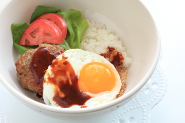 hawaiian cuisine, Locomoco rice bowl