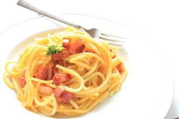 italian cuisine, Carbonara spaghetti