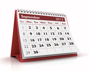 September 2013 Calendar