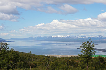 Fototapeta na wymiar Piękny krajobraz z Tierra del Fuego, Argentyna