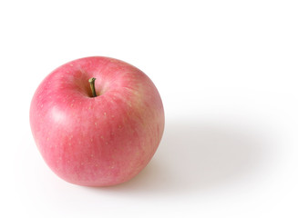 red apple Isolated on white background