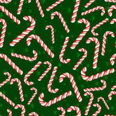 Seamless vector candy background