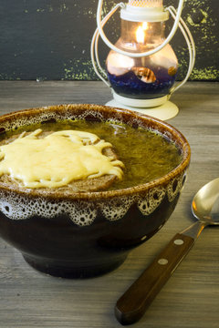 Beer, Cheese And Onion Soup