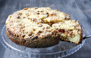 Berry coffee cake
