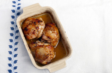 Honey and lemon chicken