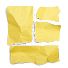 Obraz premium Petits morceaux de papier cartonné 