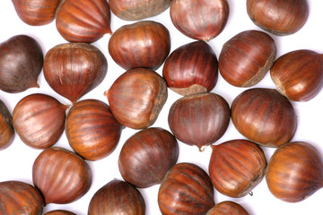 Christmas chestnuts abstract