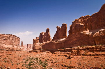 Park Avenue - Arches National Park, Utah - USA