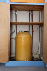 Hot water cylinder - obrazy, fototapety, plakaty