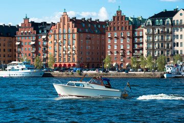 Quai de Stockholm - obrazy, fototapety, plakaty
