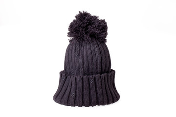 Black Wool Hat