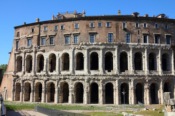 Rome architecture - ancient Marcello Theatre