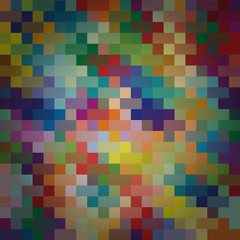 Knitted colorful abstract wool background vector