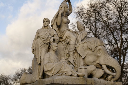 Albert Memorial at Hyde Park London