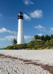 Cape Florida lighthouse in Bill Baggs