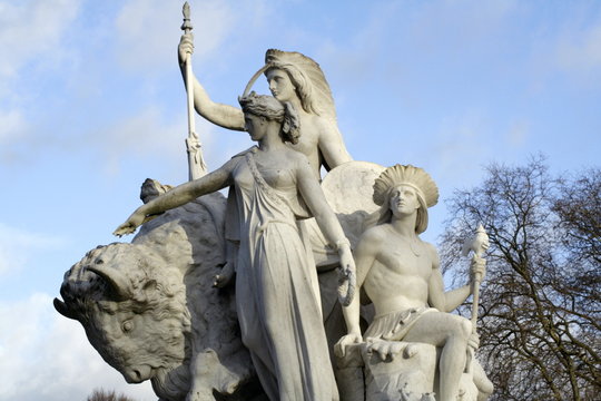 Albert Memorial at Hyde Park London