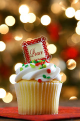 Peace Cupcake