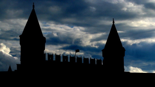 Turkey Topkapi Palace clouds