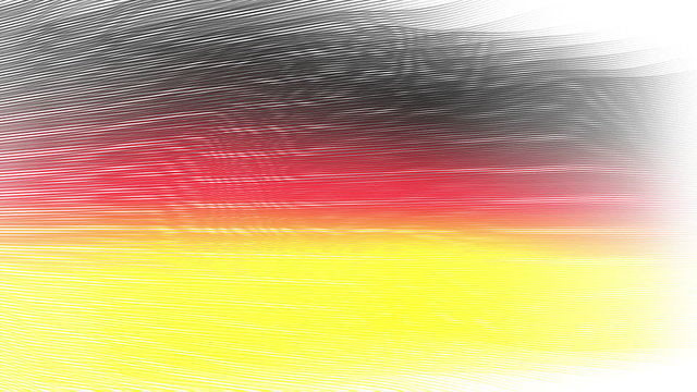 wonderful german color flags video animation - loop HD