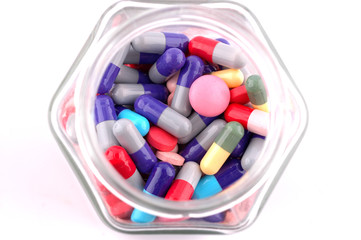 Multicolored Pills