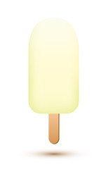 Vanilla ice lollies