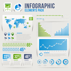 Infographic elements pack