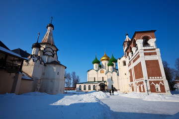 Saviour-Euthimiev monastery in winter. Russia